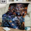 3D Retro Anime Gundam Cartoon Blanket Soft Throw Blanket for Home Bedroom Bed Sofa Picnic Travel 1 - Gundam Merch