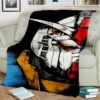 3D Retro Anime Gundam Cartoon Blanket Soft Throw Blanket for Home Bedroom Bed Sofa Picnic Travel 10 - Gundam Merch