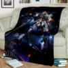 3D Retro Anime Gundam Cartoon Blanket Soft Throw Blanket for Home Bedroom Bed Sofa Picnic Travel 19 - Gundam Merch