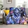 3D Retro Anime Gundam Cartoon Blanket Soft Throw Blanket for Home Bedroom Bed Sofa Picnic Travel 25 - Gundam Merch