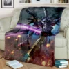 3D Retro Anime Gundam Cartoon Blanket Soft Throw Blanket for Home Bedroom Bed Sofa Picnic Travel 3 - Gundam Merch