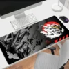 Mouse Carpet Gundames Gamer Keyboard Pad Office Accessories for Desk Mat Mousepad Gaming Mats Mause Computer 3 - Gundam Merch