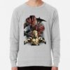 ssrcolightweight sweatshirtmensheather greyfrontsquare productx1000 bgf8f8f8 38 - Gundam Merch