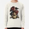 ssrcolightweight sweatshirtmensoatmeal heatherfrontsquare productx1000 bgf8f8f8 38 - Gundam Merch